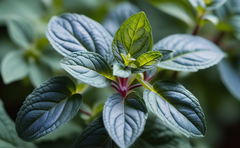 African Blue Basil plant photo