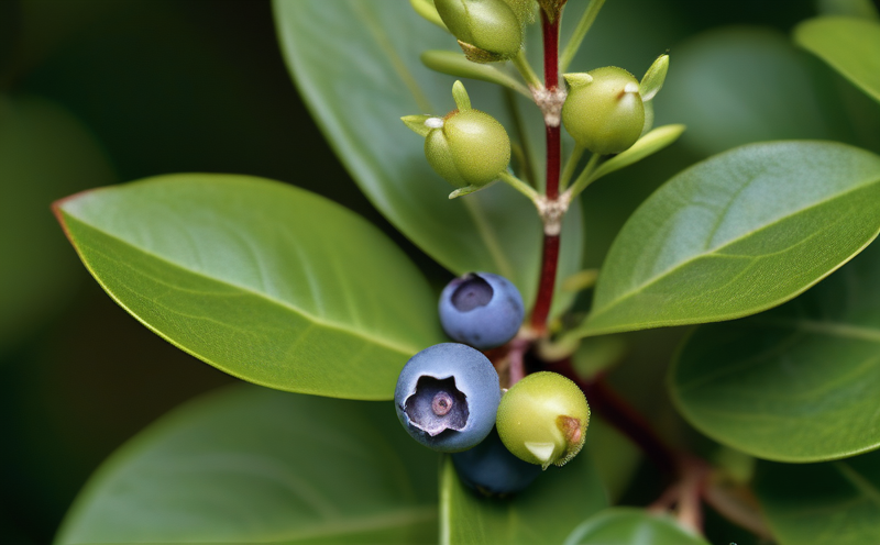 Bilberry plant photo