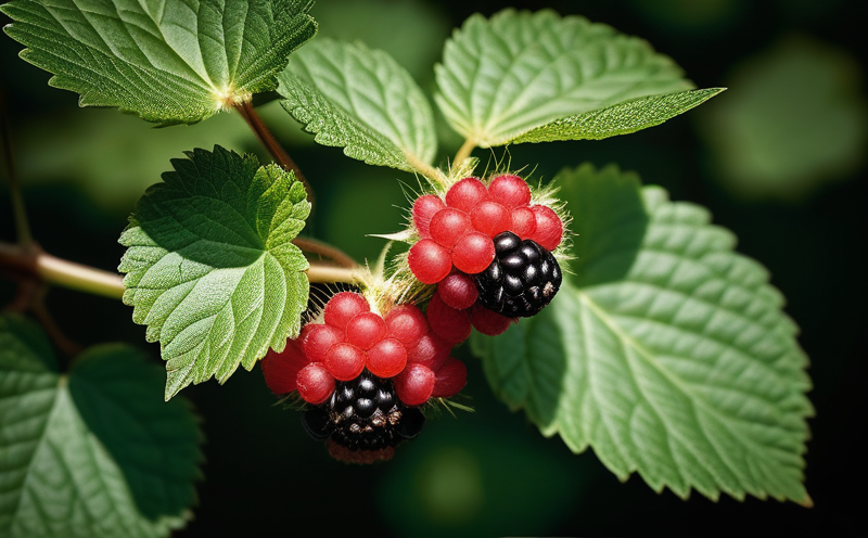 Blackberry plant photo