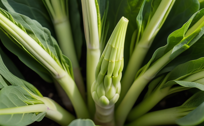 Celtuce plant photo