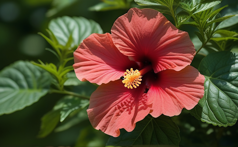 Cranberry Hibiscus plant photo