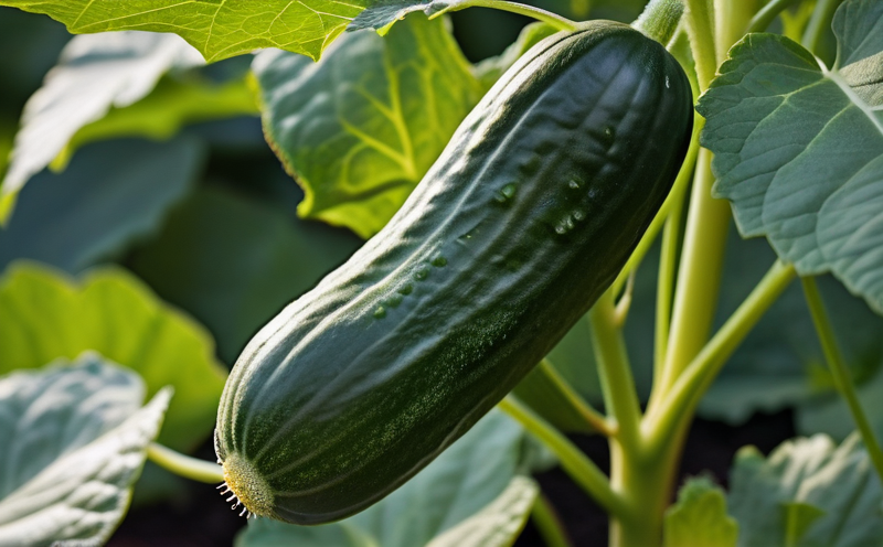 Cucumber plant photo