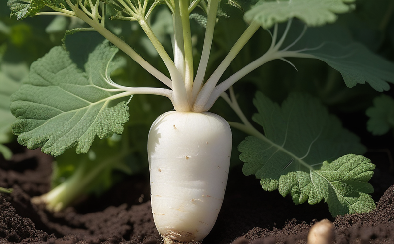 Daikon Radish plant photo