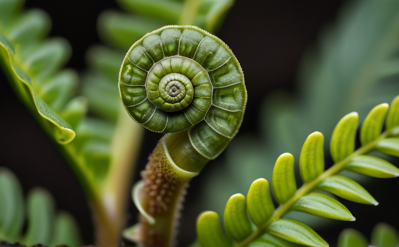 Fiddlehead Fern plant photo