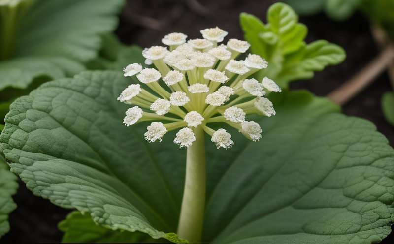 Horseradish plant photo