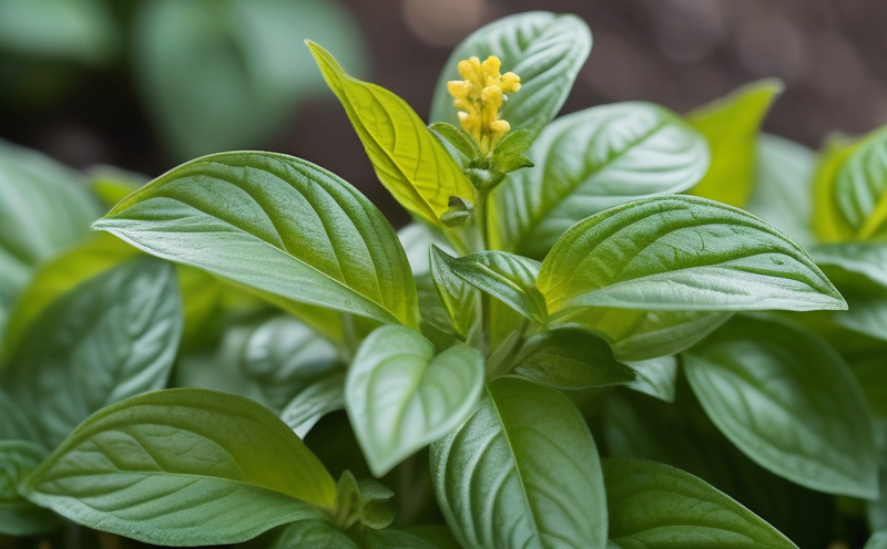 Lemon Basil plant photo