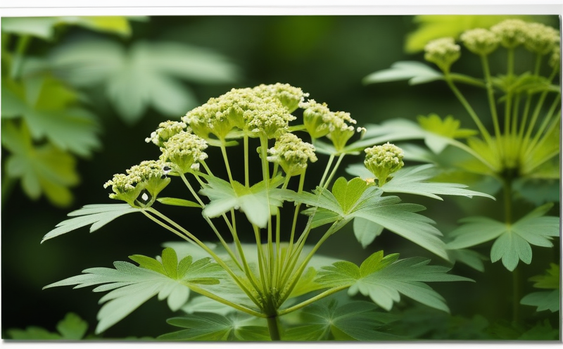 Lovage plant photo