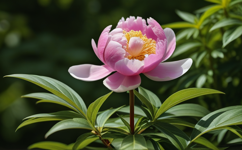 Peony plant photo