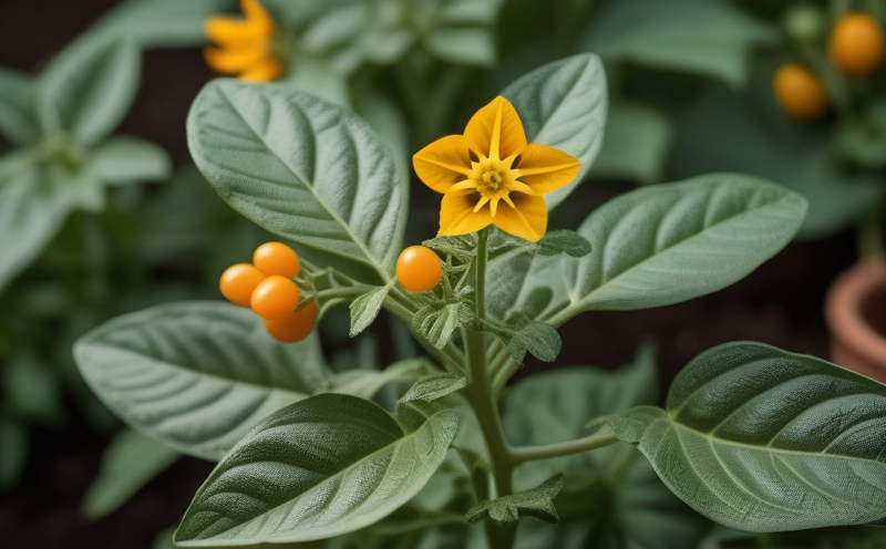 Potato plant photo