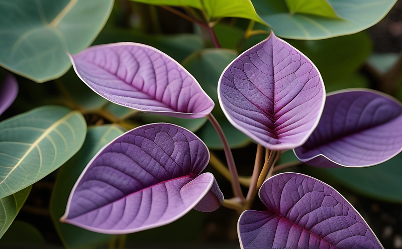 Purple Yam plant photo