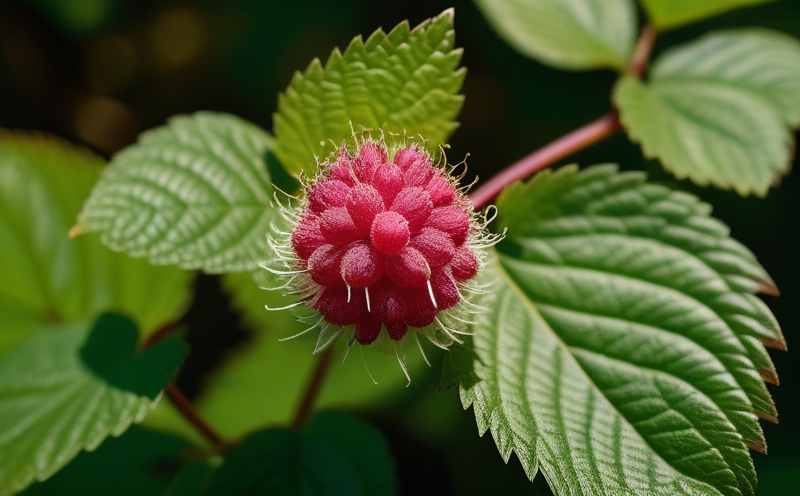 Salmonberry plant photo