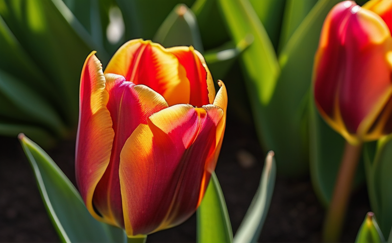 Tulip plant photo