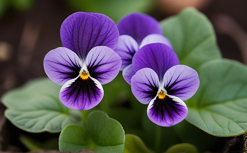Violet plant photo