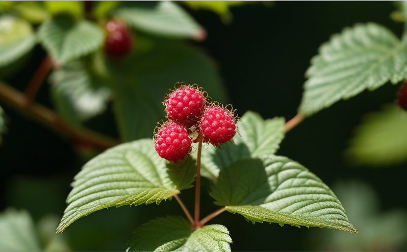 Wineberry plant photo