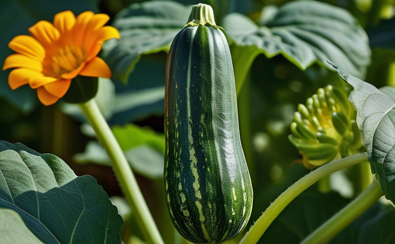 Zucchini plant photo